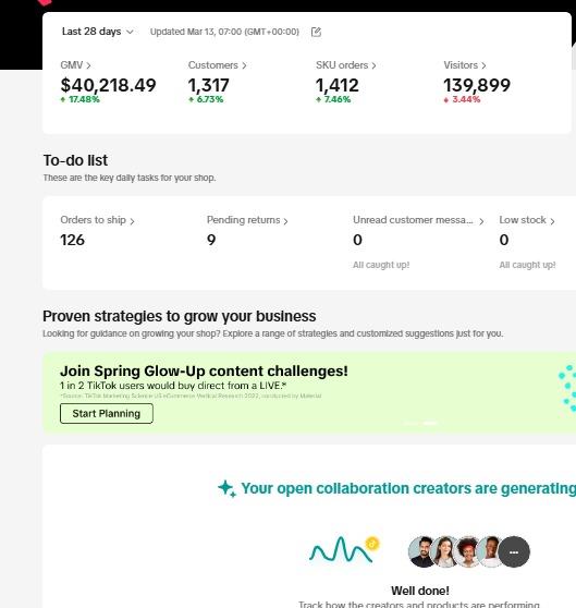 TrendX US β Temu Marketplace Launch screenshot